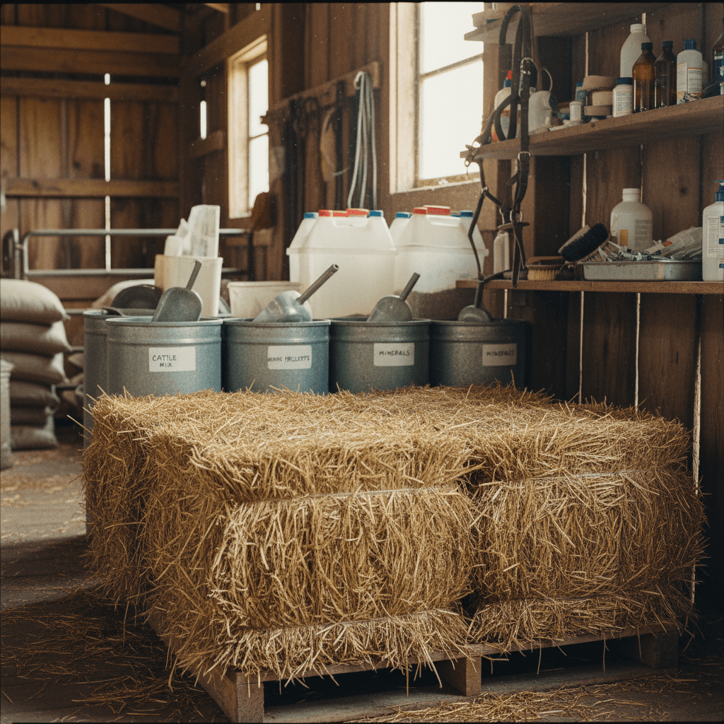 Quality livestock feed and care supplies